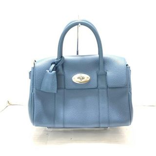 Mulberry - MULBERRY(マルベリー) ハンドバッグ美品  スモール ベイズウォーター HH2855/205U653 ブルーグレー レザー