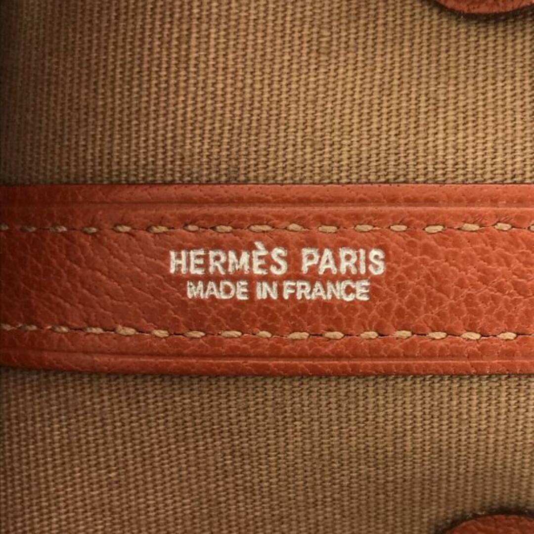 Hermes(エルメス)のHERMES(エルメス) トートバッグ ガーデンパーティTPM ポティロン トワルオフィシエ×レザー レディースのバッグ(トートバッグ)の商品写真