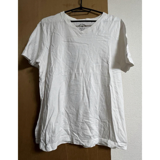 ジーユー(GU)のGU   ジーユー  Tシャツ　半袖　白T   トップス　カットソー　メンズ(Tシャツ/カットソー(半袖/袖なし))