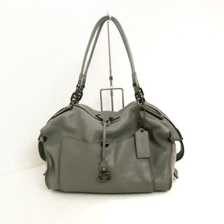 コーチ(COACH)のCOACH(コーチ) ハンドバッグ ダルラ 76042 グレー レザー×スエード(ハンドバッグ)