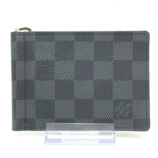 ルイヴィトン(LOUIS VUITTON)のLOUIS VUITTON(ルイヴィトン) 札入れ ダミエグラフィット美品  ポルトフォイユパンス N61000 ダミエグラフィット イニシャル刻印 ダミエ･グラフィット キャンバス(財布)