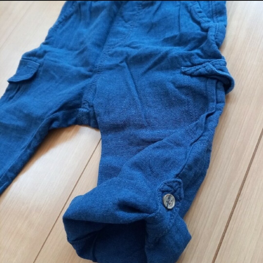 H&M(エイチアンドエム)の男の子　ズボン　90cm　麻　コットン キッズ/ベビー/マタニティのキッズ服男の子用(90cm~)(パンツ/スパッツ)の商品写真