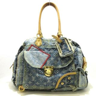 ルイヴィトン(LOUIS VUITTON)のLOUIS VUITTON(ルイヴィトン) ショルダーバッグ モノグラムデニムパッチワーク ボウリィ M95376 ブルー モノグラムデニム(ショルダーバッグ)