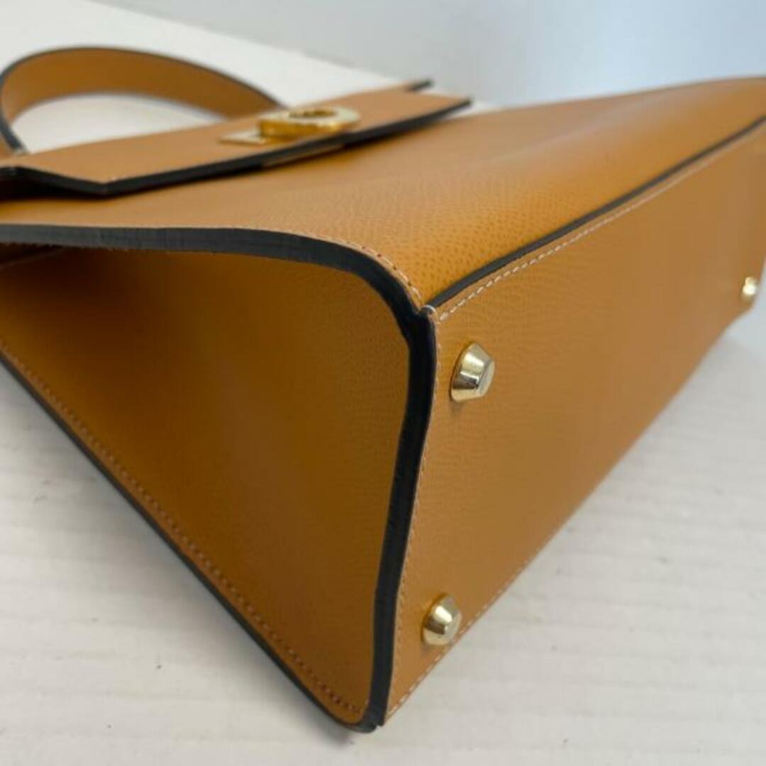 Carbotti(カルボッティ) ハンドバッグ - オレンジ レザー レディースのバッグ(ハンドバッグ)の商品写真