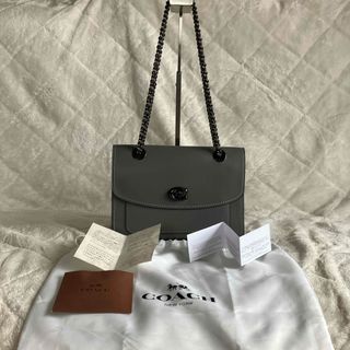 コーチ(COACH)のcoach チェーンショルダーバッグ(ショルダーバッグ)