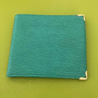 ニナリッチ 二つ折り財布　緑(折り財布)