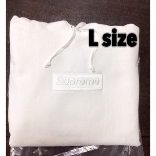 Supreme - Supreme Box Logo Hooded Sweatshirt White