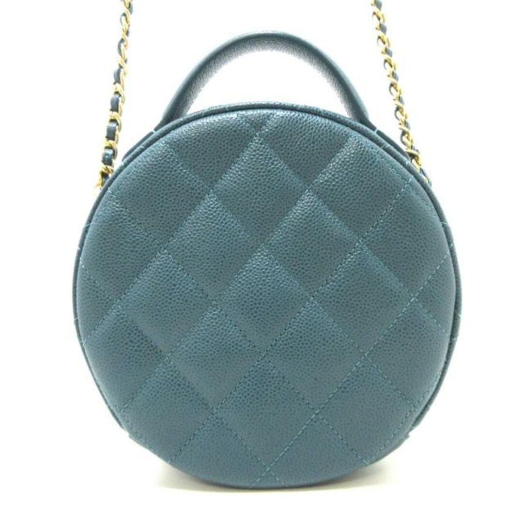 CHANEL(シャネル)のCHANEL(シャネル) ショルダーバッグ レディース マトラッセ AS3875 グリーン チェーンショルダー/ゴールド金具/2way キャビアスキン レディースのバッグ(ショルダーバッグ)の商品写真