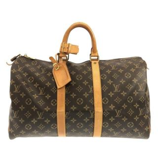 ルイヴィトン(LOUIS VUITTON)のLOUIS VUITTON(ルイヴィトン) ボストンバッグ モノグラム M41428 ダークブラウン×ブラウン レザー(ボストンバッグ)