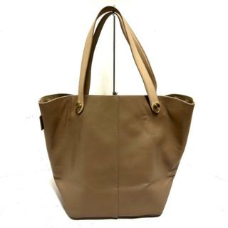 マルベリー(Mulberry)のMULBERRY(マルベリー) トートバッグ美品  - ベージュ レザー(トートバッグ)