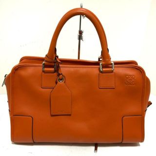 ロエベ(LOEWE)のLOEWE(ロエベ) ハンドバッグ美品  アマソナ36 オレンジ レザー(ハンドバッグ)