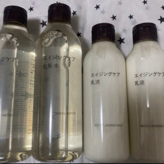 MUJI (無印良品) - 無印良品　エイジングケア 化粧水 & 乳液　スキンケア セット