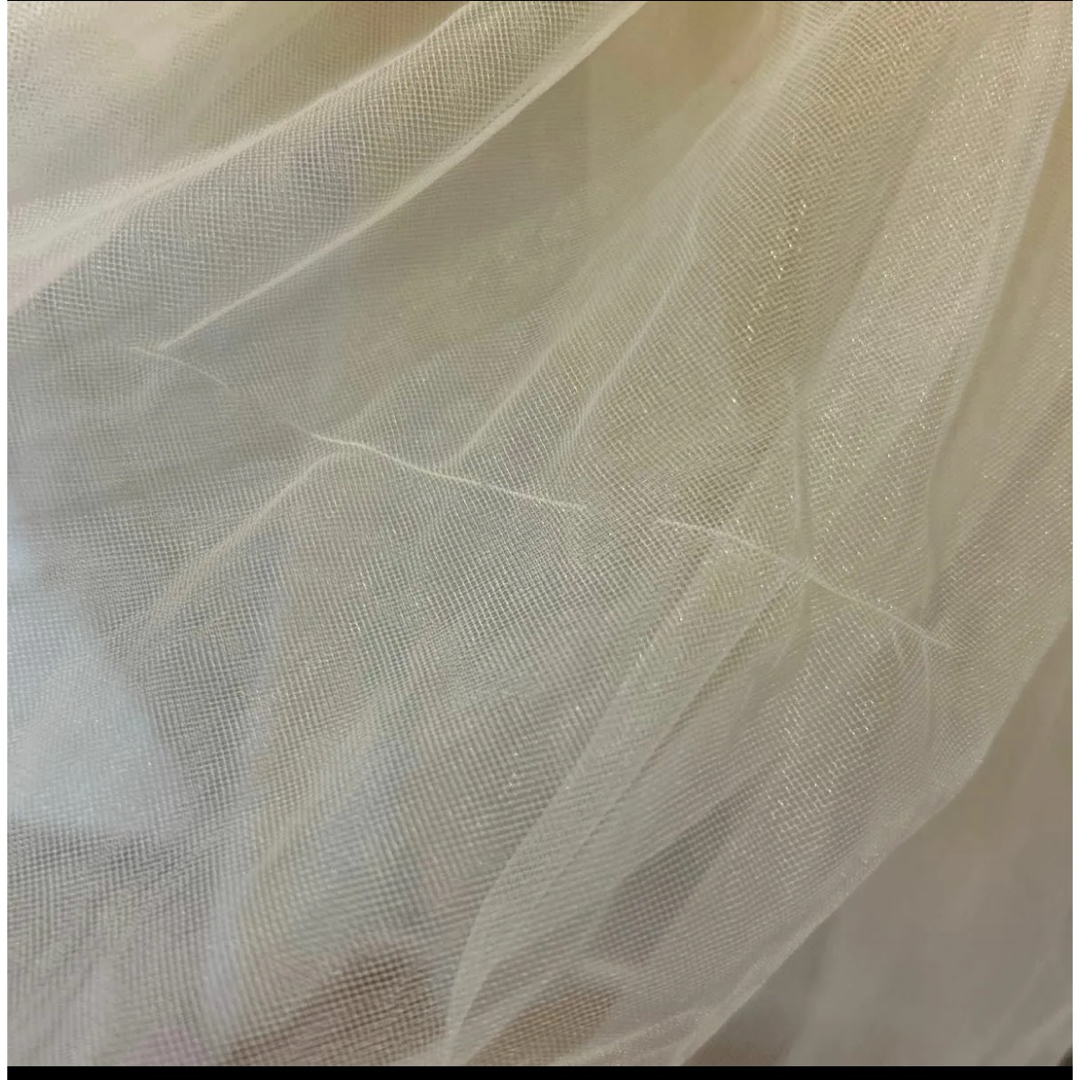 シフォンドレス　80cm 韓国ベビー服 キッズ/ベビー/マタニティのベビー服(~85cm)(セレモニードレス/スーツ)の商品写真