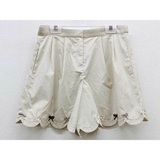 トッカバンビーニ(TOCCA BAMBINI)の【夏物 新入荷!】▽トッカ/TOCCA BAMBINI▽140cm キュロットスカート/キュロットパンツ/ショートパンツ ベージュ【中古】子供服 キッズ kids ジュニア 女の子 春夏 bottoms 105042(その他)