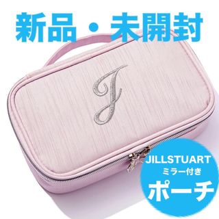 ⭐️ JILLSTUART/ジルスチュアート⭐️刺しゅう入り⭐️ミラー付きポーチ