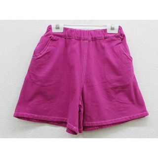 ハッカキッズ(hakka kids)の【夏物 新入荷!】▽ハッカキッズ/HAKKA kids▽140cm キュロットスカート/キュロットパンツ/ショートパンツ ピンク【中古】子供服 キッズ kids ジュニア 女の子 春夏 bottoms 105042(その他)