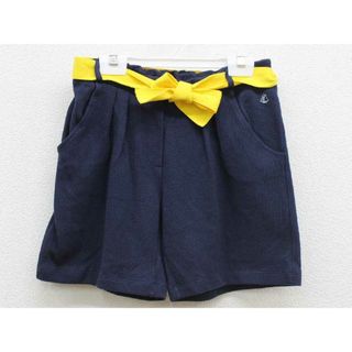 プチバトー(PETIT BATEAU)の【夏物 新入荷!】▽プチバトー/PETIT BATEAU▽140cm ハーフパンツ/ショートパンツ/半ズボン/短パン 紺【中古】子供服 キッズ kids ジュニア 男の子 春夏 bottoms 105042(パンツ/スパッツ)