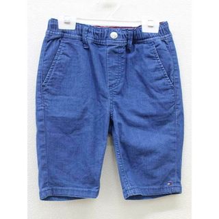 トミーヒルフィガー(TOMMY HILFIGER)の【夏物 新入荷!】▽トミーヒルフィガー/TOMMY HILFIGER▽140cm ハーフパンツ/ショートパンツ/半ズボン/短パン インディゴブルー【中古】子供服 キッズ kids ジュニア 男の子 春夏 bottoms 105042(パンツ/スパッツ)