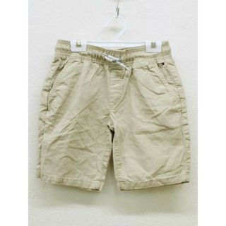 トミーヒルフィガー(TOMMY HILFIGER)の【夏物 新入荷!】▽トミーヒルフィガー/TOMMY HILFIGER▽140cm ハーフパンツ/ショートパンツ/半ズボン/短パン ベージュ 麻混【中古】子供服 キッズ kids ジュニア 男の子 春夏 bottoms 034042(パンツ/スパッツ)