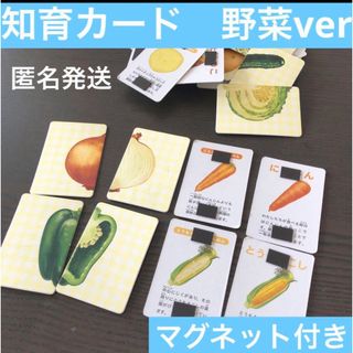 知育カード　野菜カード　知育　おもちゃ　玩具　絵あわせ　DAISO セリア(知育玩具)