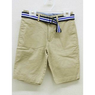 ラルフローレン(Ralph Lauren)の【夏物 新入荷!】▽ラルフローレン/Ralph Lauren▽140cm ハーフパンツ/ショートパンツ/半ズボン/短パン ベージュ ベルト付【中古】子供服 キッズ kids ジュニア 男の子 春夏 bottoms 034042(パンツ/スパッツ)