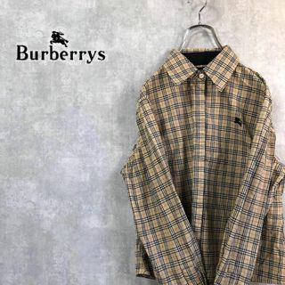 バーバリー(BURBERRY)のBURBERRY ノバチェック ブラックホース ロゴ シャツ(シャツ/ブラウス(長袖/七分))