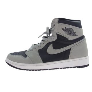 ナイキ(NIKE)のNIKE ナイキ スニーカー 555088-035 Air Jordan 1 High OG Shadow 2.0 エアジョーダン1 ハイ OG シャドウ2.0 スニーカー ブラック系 グレー系 27cm【美品】【中古】(スニーカー)