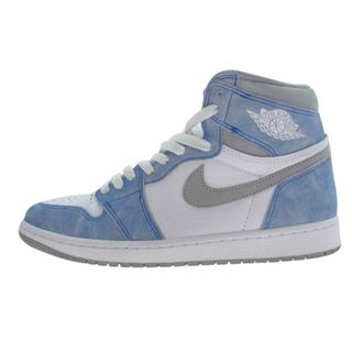 ナイキ(NIKE)のNIKE ナイキ スニーカー 555088-402 Air Jordan 1 High OG Hyper Royal エアジョーダン1 ハイ OG ハイパーロイヤル スニーカー ホワイト系 ブルー系 28cm【美品】【中古】(スニーカー)