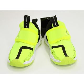 ナイキ(NIKE)の【新入荷!】新品 未使用品▲ナイキ/NIKE▲17.5cm スニーカー/シューズ/靴 蛍光イエロー×黒 ジョーダン23/7 子供 キッズ kids 男の子 春夏秋冬 shoes 505042(スニーカー)