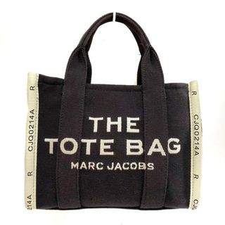 MARC JACOBS - MARC JACOBS(マークジェイコブス) トートバッグ ザ ミニ トラベラー トート バッグ M0017025 黒×アイボリー キャンバス×化学繊維