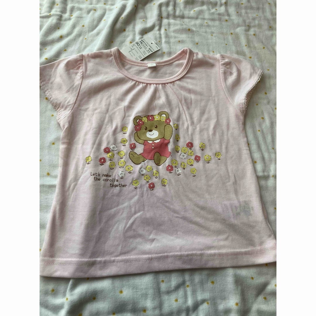 半袖Tシャツ 2枚組♡♡ キッズ/ベビー/マタニティのキッズ服女の子用(90cm~)(Tシャツ/カットソー)の商品写真