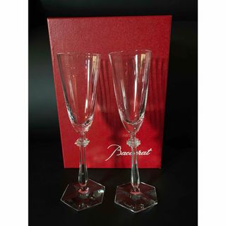 Baccarat - バカラ　シャンパングラス アルカード 2点セット 箱付き 高島屋 正規品 