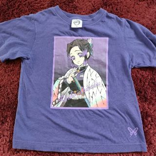 ジーユー(GU)の鬼滅の刃　胡蝶しのぶTシャツ(Tシャツ/カットソー)