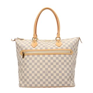 ルイヴィトン(LOUIS VUITTON)のルイヴィトン サレヤGM ダミエアズール トートバッグ ダミエアズールキャンバス M51184 ホワイト ユニセックス LOUIS VUITTON  中古(トートバッグ)