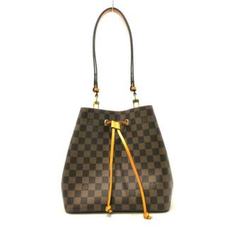 ルイヴィトン(LOUIS VUITTON)のLOUIS VUITTON(ルイヴィトン) ショルダーバッグ ダミエ美品  ネオノエ N40213 サフラン ダミエ・エベヌ キャンバス(ショルダーバッグ)