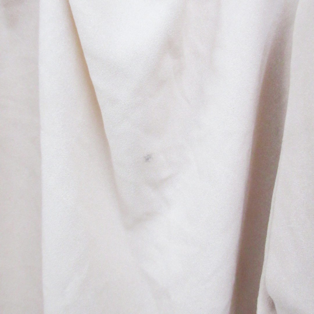FREE'S MART(フリーズマート)のフリーズマート シャツ ブラウス 半袖 リボン ロールアップ 無地 M ベージュ レディースのトップス(シャツ/ブラウス(半袖/袖なし))の商品写真