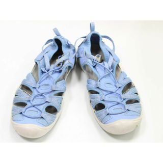 キーン(KEEN)の【夏物 新入荷!】◇キーン/KEEN◇22.5cm ウォーターシューズ/サンダル/靴 水色 モキシー アウトドア キャンプ 川遊び 水遊び プール 海水浴【中古】子供 キッズ kids ジュニア 男の子 女の子 夏 shoes seasonal 405042(サンダル)