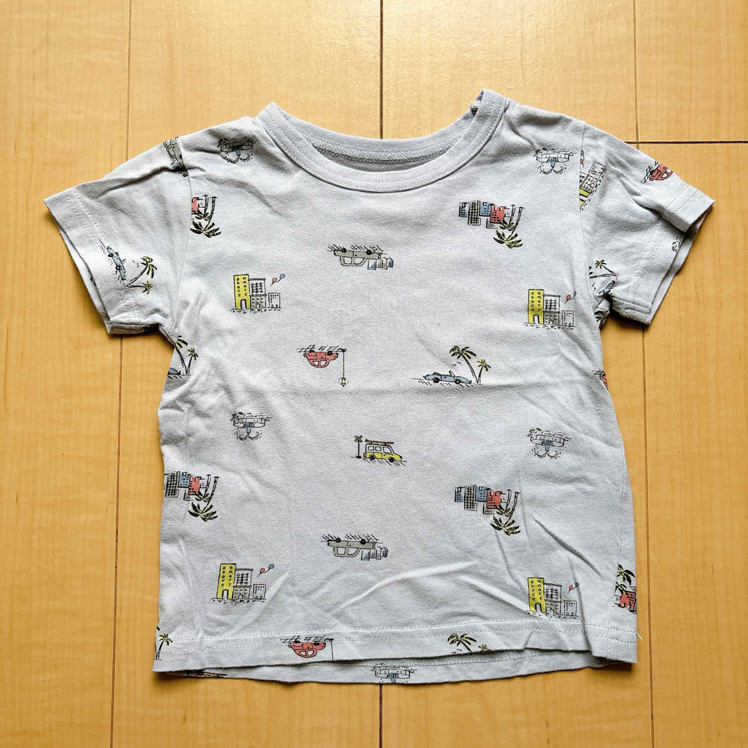 ベビー　半袖　Ｔシャツ　80㎝　３枚セット キッズ/ベビー/マタニティのベビー服(~85cm)(Ｔシャツ)の商品写真