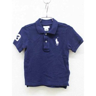 ラルフローレン(Ralph Lauren)の【夏物 新入荷!】＜ラルフローレン/Ralph Lauren＞90cm 半袖ポロシャツ 紺【中古】子供服 キッズ kids ベビー服 baby 男の子 夏 tops 105042(シャツ/カットソー)