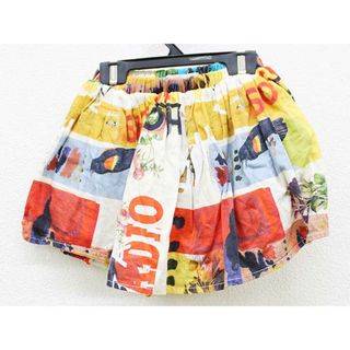 【夏物 新入荷!】＜ウルフ&リタ/WOLF & RITA＞85-90cm スカート付ブルマ 黄色×赤【中古】子供服 キッズ kids ベビー服 baby 女の子 春夏 bottoms 205042(その他)