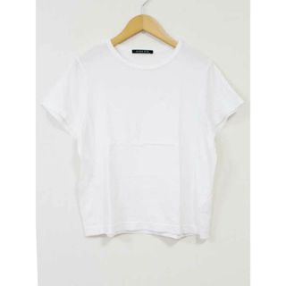 【夏物 新入荷】☆KEINA RITA/ケイナリタ☆2023年製/BOX TEE NO.2/カットソー/シャツ/Tシャツ/半袖/シンプル/カジュアル/無地 ホワイト/白 レディース F【中古】夏 705042(Tシャツ(半袖/袖なし))