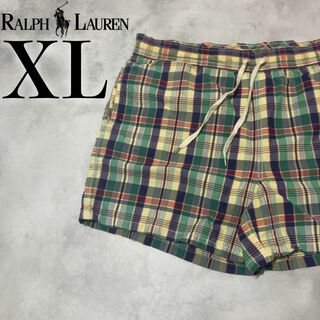 Ralph Lauren - 【美品】POLO Ralph Lauren ハーフパンツ XL 旧タグ チェック