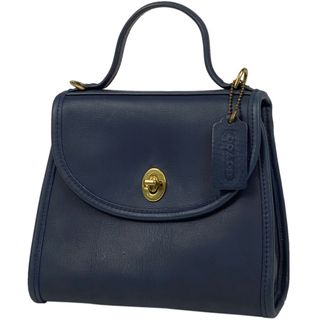 コーチ(COACH)のコーチ ロゴ ハンドバッグ レディース 【中古】(ハンドバッグ)