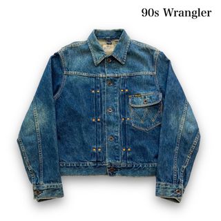 ラングラー(Wrangler)の【Wrangler】90s ラングラー 1stモデル デニムジャケット 古着(Gジャン/デニムジャケット)