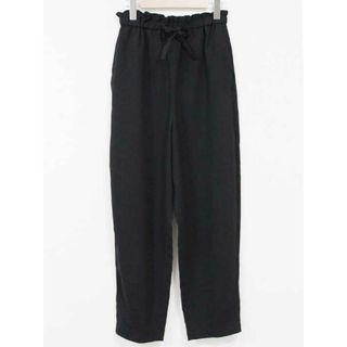 エンフォルド(ENFOLD)の【夏物 新入荷】新品未使用品☆ENFOLD/エンフォルド☆FULL ELASTIC TROUSERS トラウザーパンツ/300GS931-1970/ロングパンツ/長ズボン/ウエストゴム/ポケット/無地 ブラック/黒 レディース 38 夏 705042(その他)