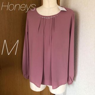 ハニーズ(HONEYS)の【新品】Honeys  シフォンブラウス(シャツ/ブラウス(長袖/七分))