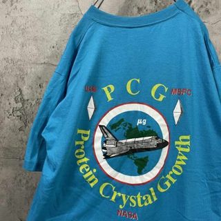 ジャージーズ(JERZEES)の90s USA製 スペースシャトル シングルステッチ Tシャツ(Tシャツ/カットソー(半袖/袖なし))