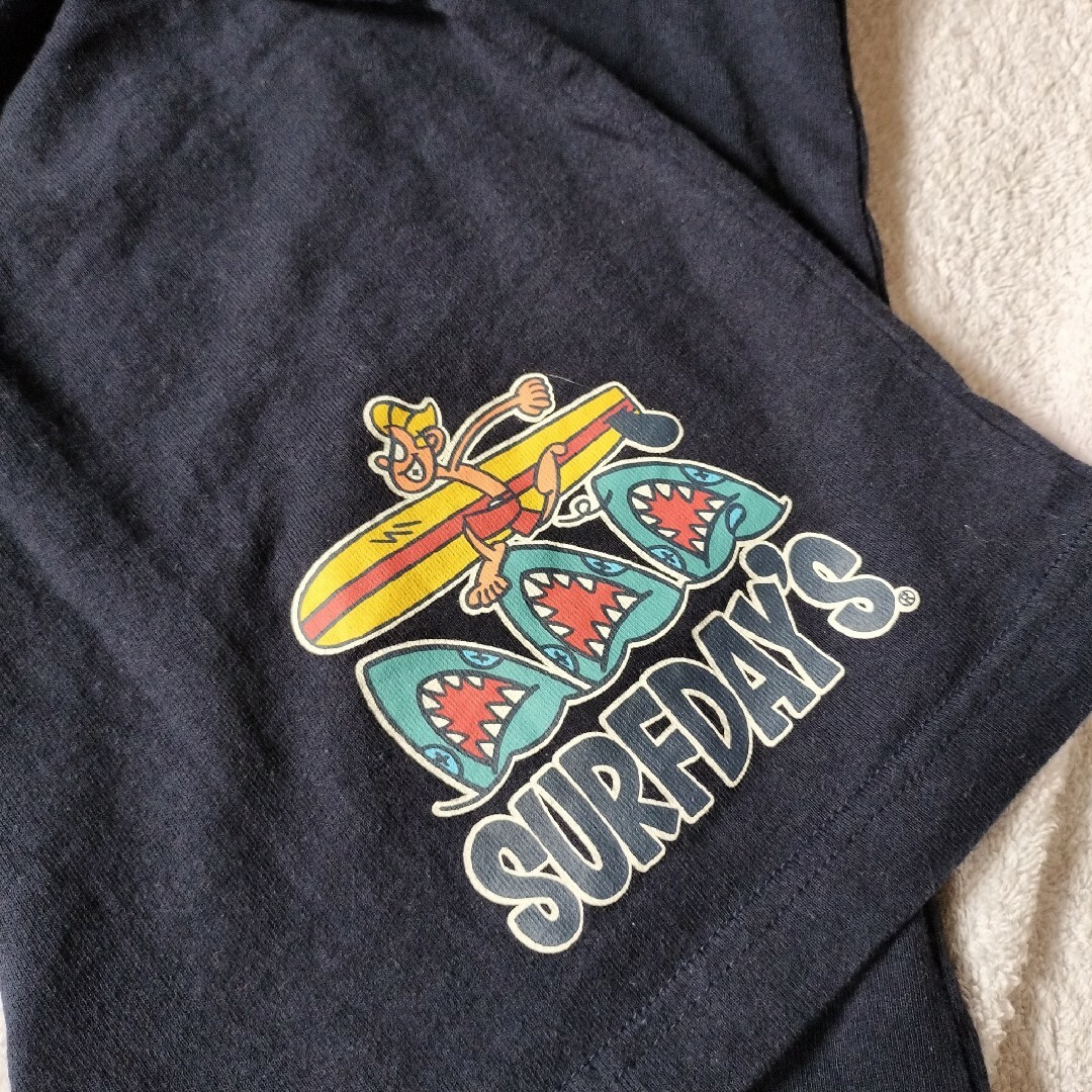 Surf days ネイビーtシャツ レディースのトップス(Tシャツ(半袖/袖なし))の商品写真