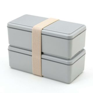 GEL COOL square W 2段ランチボックス(弁当用品)