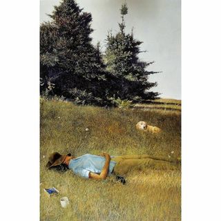 アンドリュー・ワイエス　遠雷　限定　andrew wyeth　写実主義　代表作(版画)